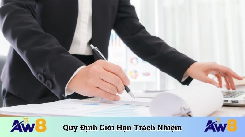 Điều Khoản Sử Dụng Quy định giới hạn trách nhiệm cụ thể
